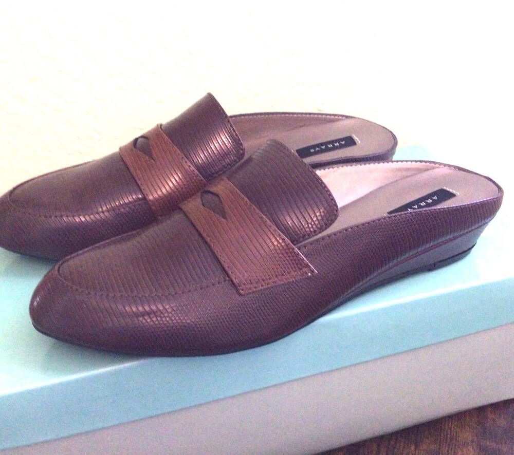 Array Leilani mule dark brown 7N NEW
